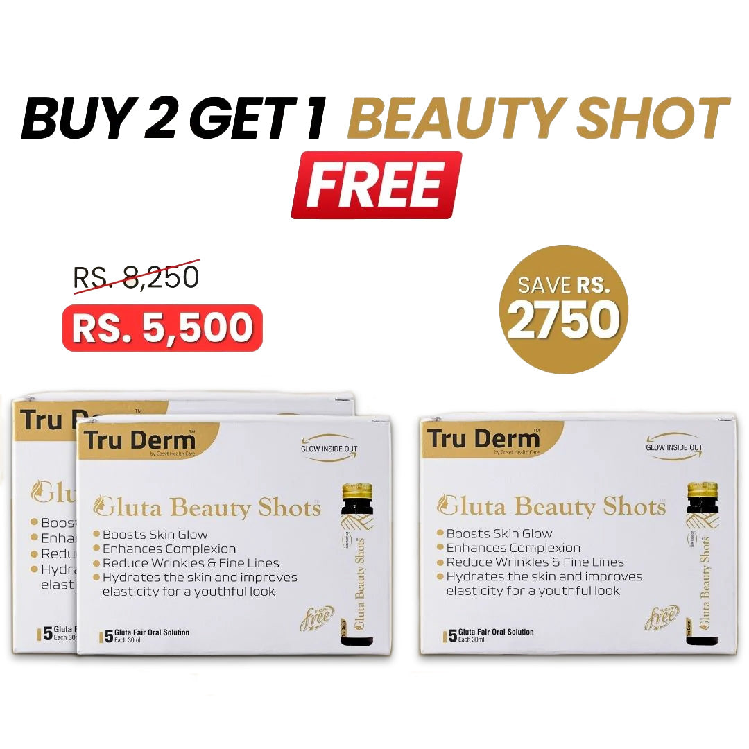Tru Derm Gluta Beauty Shots Bundle Offer