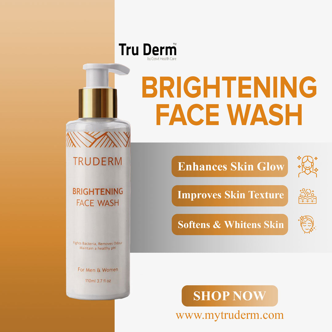Brightening face wash