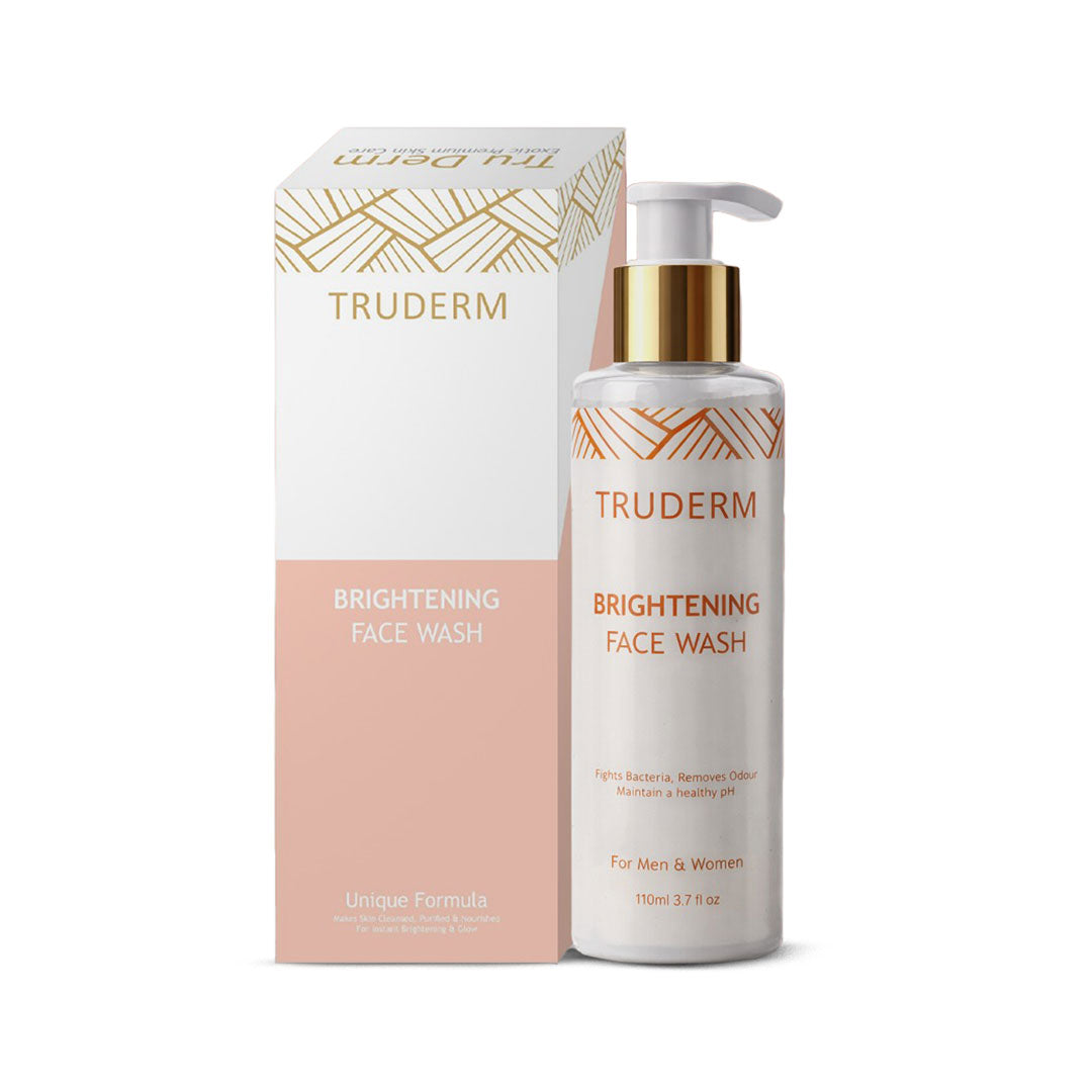 Brightening face wash